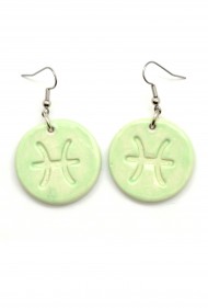 Pisces Ceramic Earrings